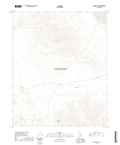 Lead Mountain, CA (2021, 24000-Scale) Preview 1