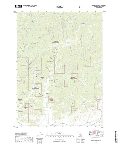 Indian Creek Baldy, CA (2022, 24000-Scale) Preview 1