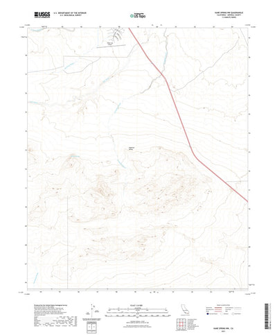 Kane Spring NW, CA (2021, 24000-Scale) Preview 1