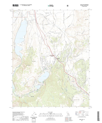 June Lake, CA (2021, 24000-Scale) Preview 1
