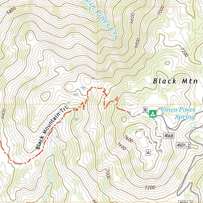 Lake Fulmor, CA (2021, 24000-Scale) Preview 3