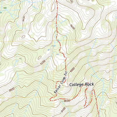 Kaiser Peak, CA (2021, 24000-Scale) Preview 3