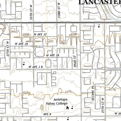 Lancaster West, CA (2022, 24000-Scale) Preview 2
