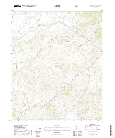 Lockwood Valley, CA (2021, 24000-Scale) Preview 1
