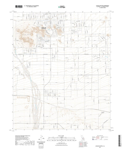 Lovejoy Buttes, CA (2021, 24000-Scale) Preview 1