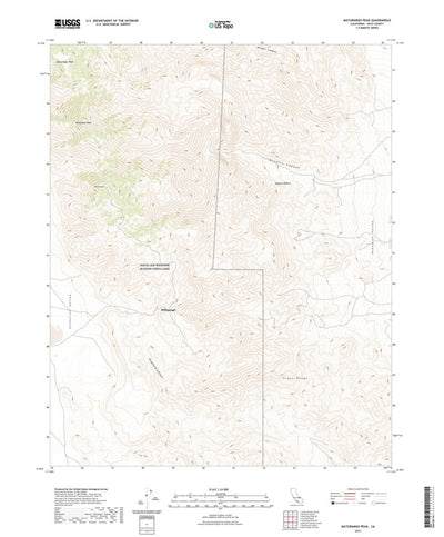 Maturango Peak, CA (2021, 24000-Scale) Preview 1