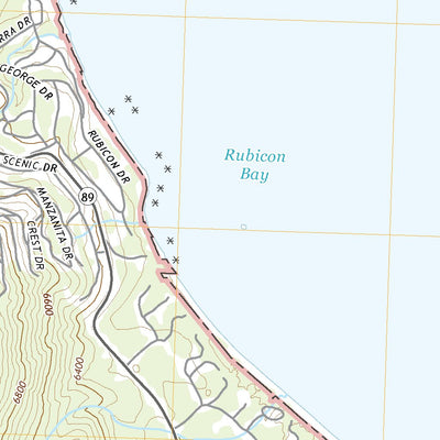 Meeks Bay, CA (2021, 24000-Scale) Preview 3