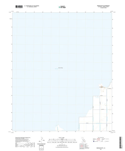 Obsidian Butte, CA (2021, 24000-Scale) Preview 1