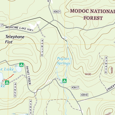 Medicine Lake, CA (2021, 24000-Scale) Preview 2
