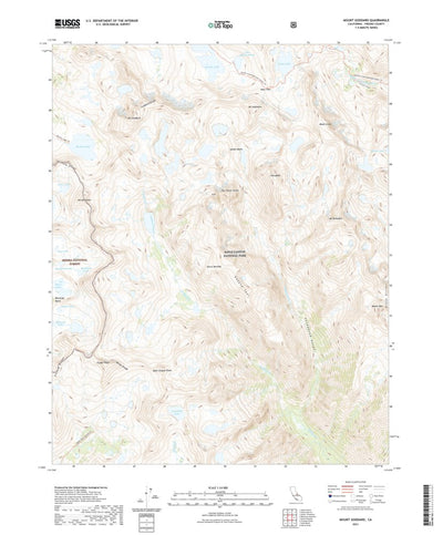 Mount Goddard, CA (2021, 24000-Scale) Preview 1