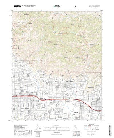 Mount Wilson, CA (2022, 24000-Scale) Preview 1