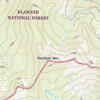 Rainbow Mountain, CA (2022, 24000-Scale) Preview 3