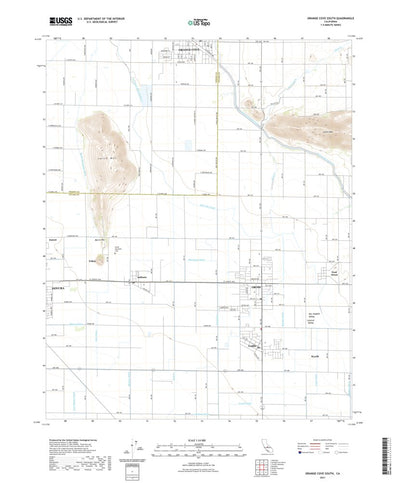 Orange Cove South, CA (2021, 24000-Scale) Preview 1