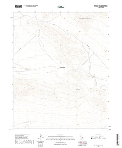 Red Pass Lake NW, CA (2021, 24000-Scale) Preview 1