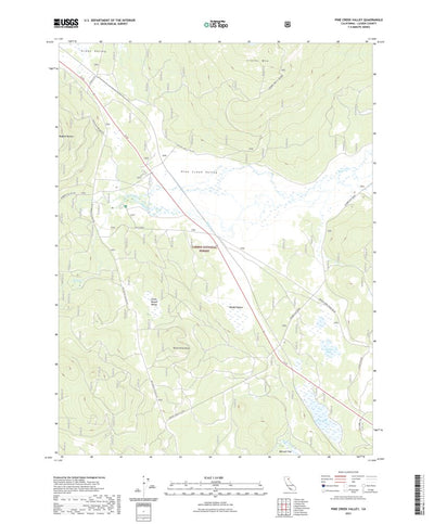 Pine Creek Valley, CA (2021, 24000-Scale) Preview 1