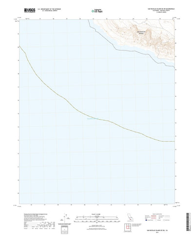 San Nicolas Island OE SW, CA (2021, 24000-Scale) Preview 1