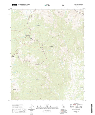 Quinn Peak, CA (2021, 24000-Scale) Preview 1