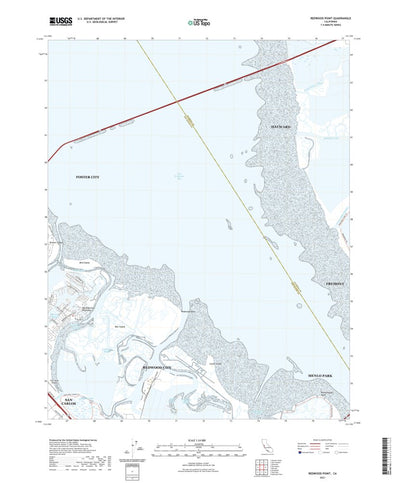Redwood Point, CA (2021, 24000-Scale) Preview 1