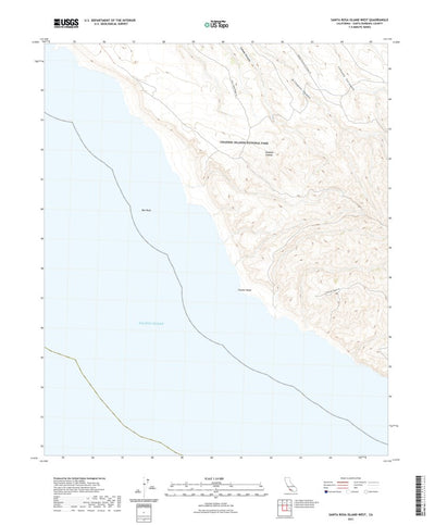 Santa Rosa Island West, CA (2021, 24000-Scale) Preview 1