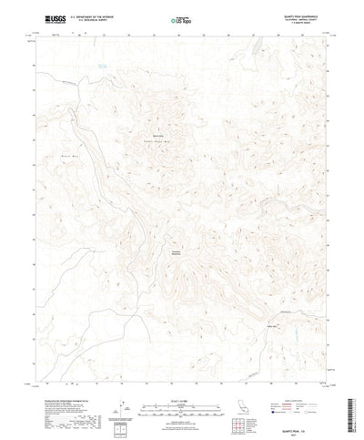 Quartz Peak, CA (2021, 24000-Scale) Preview 1