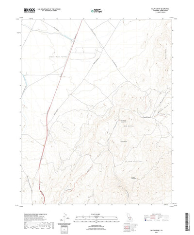 Saltdale NW, CA (2021, 24000-Scale) Preview 1