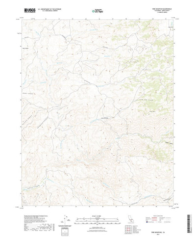 Pine Mountain, CA (2021, 24000-Scale) Preview 1