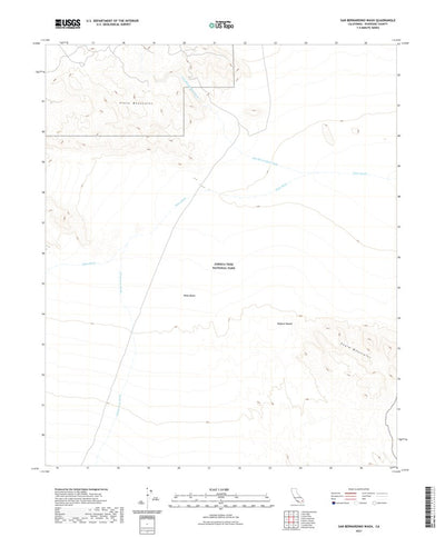 San Bernardino Wash, CA (2021, 24000-Scale) Preview 1
