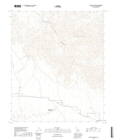 Red Cloud Canyon, CA (2021, 24000-Scale) Preview 1