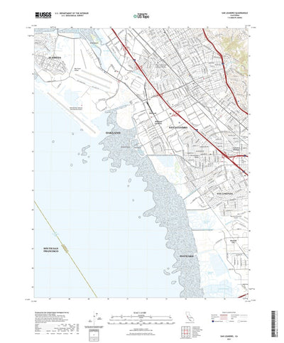 San Leandro, CA (2021, 24000-Scale) Preview 1