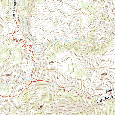 Santa Paula Peak, CA (2021, 24000-Scale) Preview 3