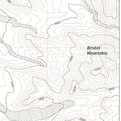 Soda Lake South, CA (2021, 24000-Scale) Preview 3