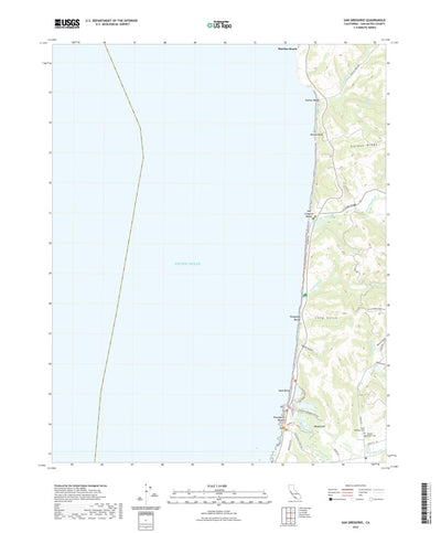 San Gregorio, CA (2022, 24000-Scale) Preview 1