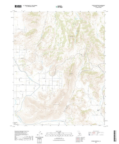 Stokes Mountain, CA (2021, 24000-Scale) Preview 1
