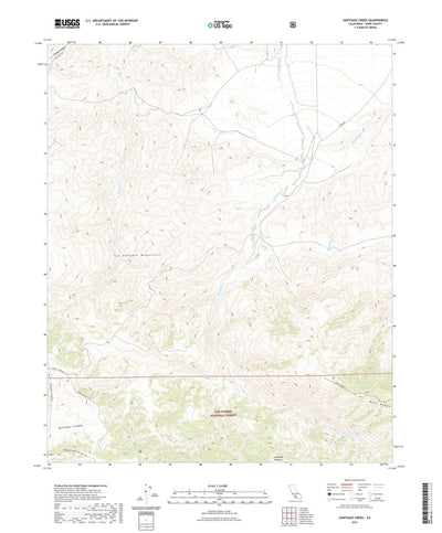 Santiago Creek, CA (2021, 24000-Scale) Preview 1