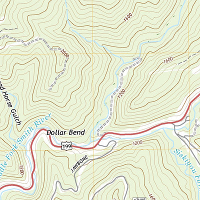 Shelly Creek Ridge, CA (2022, 24000-Scale) Preview 3