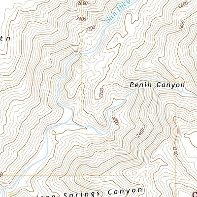 Santa Ysabel, CA (2021, 24000-Scale) Preview 2