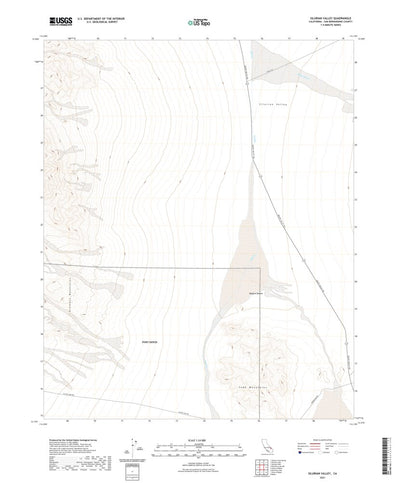 Silurian Valley, CA (2021, 24000-Scale) Preview 1
