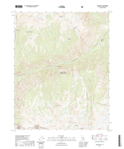 Slide Bluffs, CA (2021, 24000-Scale) Preview 1