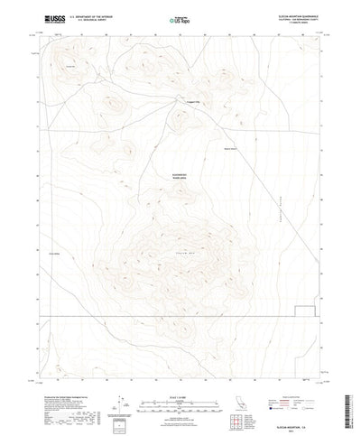 Slocum Mountain, CA (2021, 24000-Scale) Preview 1
