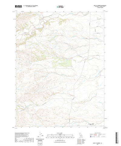 West of Gerber, CA (2021, 24000-Scale) Preview 1