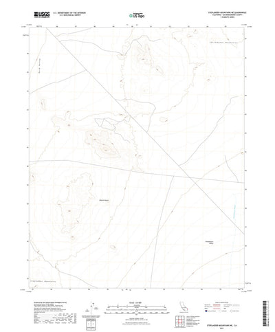 Stepladder Mountains NE, CA (2021, 24000-Scale) Preview 1
