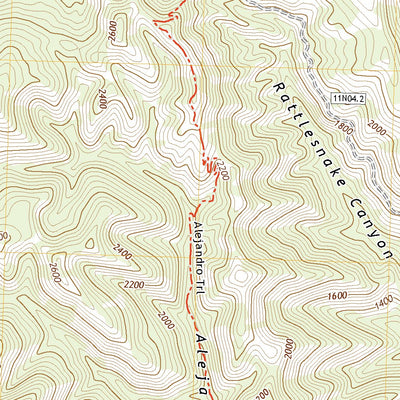 Tepusquet Canyon, CA (2021, 24000-Scale) Preview 3