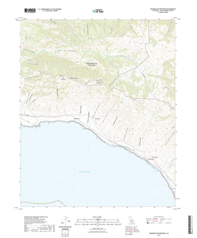Tranquillon Mountain, CA (2021, 24000-Scale) Preview 1