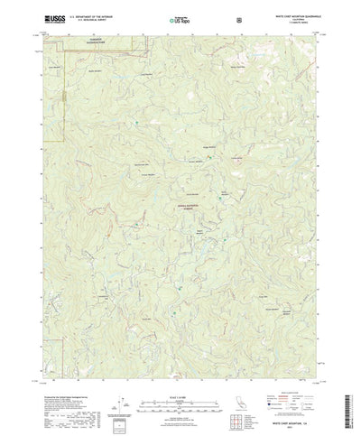 White Chief Mountain, CA (2021, 24000-Scale) Preview 1