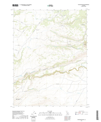 Tuscan Buttes NE, CA (2022, 24000-Scale) Preview 1
