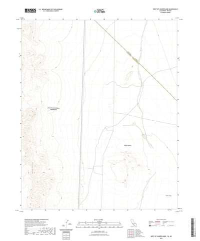 West of Juniper Mine, CA (2021, 24000-Scale) Preview 1