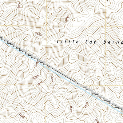 West Berdoo Canyon, CA (2021, 24000-Scale) Preview 3