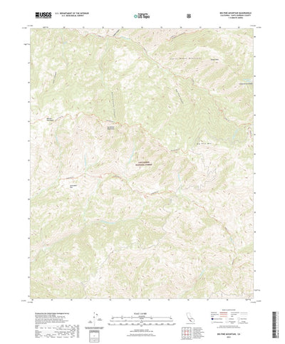 Big Pine Mountain, CA (2021, 24000-Scale) Preview 1