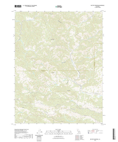 Big Foot Mountain, CA (2021, 24000-Scale) Preview 1