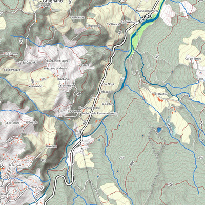 STRADA DELLE TERME - BASE MAP EAST